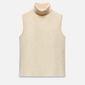 ZARA Sleeveless High Neck Tank